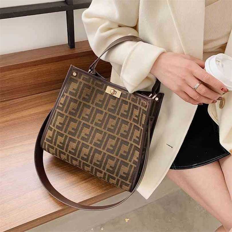 

70% OFF 2023 Designer bag women's of women Boston tot large capacity single diagonal straddle hand women's7RF1, Dark brown