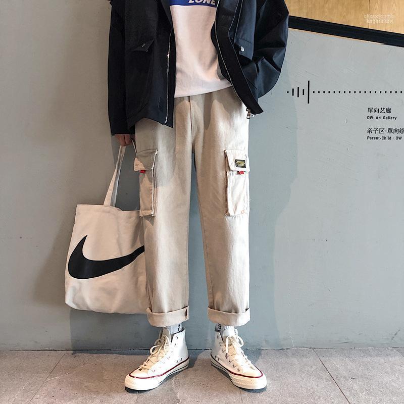 

Men' Pants Men' Men Japanese Streetwear Cargo 2022 Overalls Mens Vintage Harem Joggers Baggy Straight Khaki Sweatpants1, Black
