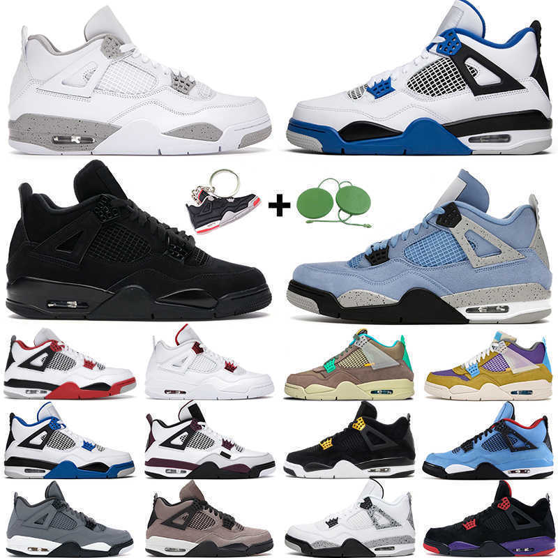 

men women basketball shoes 4 4s Desert Moss University Blue White Oreo Taupe Haze Black Cat Bred Pure Money mens trainers sports sneakers J OG designer shoes, 40
