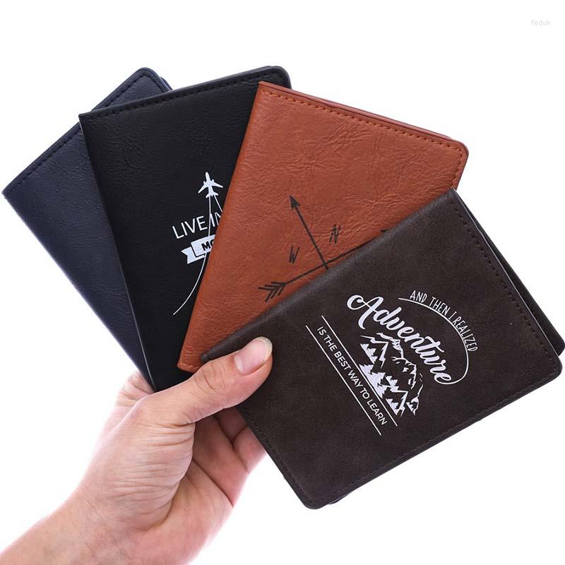 

Card Holders Passport Cover Case Women Men Travel Holder ID&Document Drop