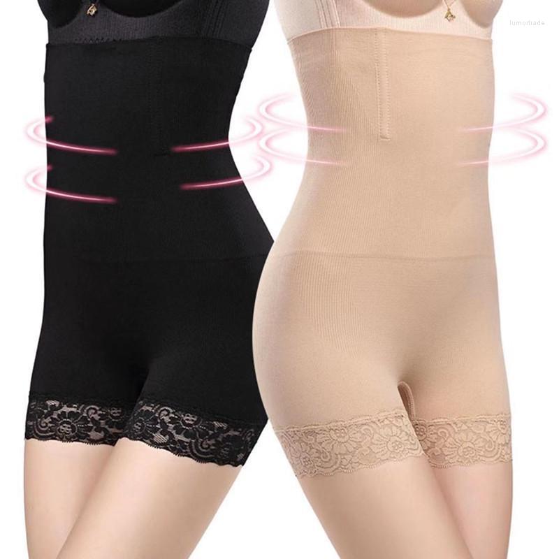

Women's Panties Lady High Waist Trainer Tummy Control Thong Seamless Underwear Shaper Shaperwear, Beige