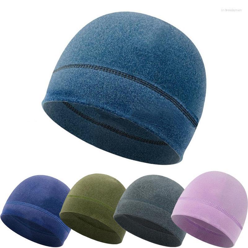 

Berets Winter Outdoor Sports Cold And Windproof Warm Hat Leisure All-match Without Eaves Baotou, 04