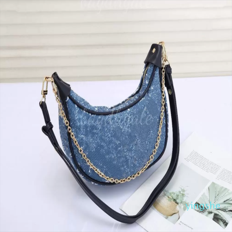 

Designer Luxury bag Loop handbag Croissant Monograms half-moon baguette Louiseity shoulder cross-body Chain 2022 Collection Women, Justbox
