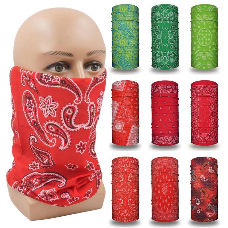 

Bandanas Red Bandana Face Mask Cycing Hiking Running Yoga Hair Headband For Women Men Cooling Neck Gaiter Cover Balaclava