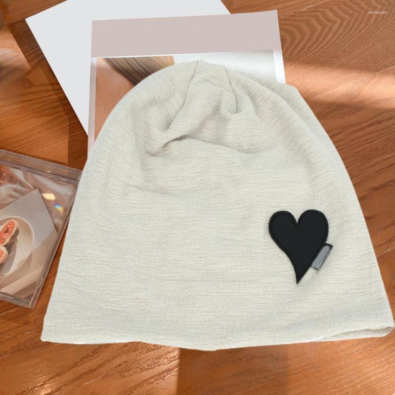 

Visors Warm Lightweight Women Elastic Knitted Bicycle Cap Costume Accessories, Black