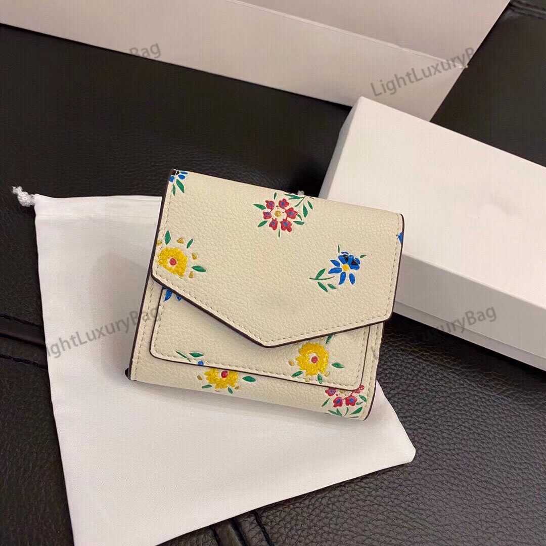 

Wallet Mini For Women Brand Designer Leather Light Luxury Fashion Quality Crossbody Purses Classic Famous 220316, White