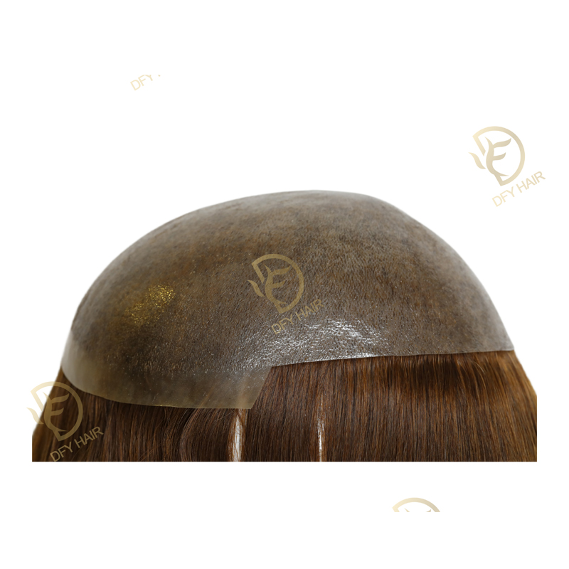 

Women's hair block 0.08mm poly injection 16 "natural human hair durable Chinese Cuticle Remy Hairs, Customize