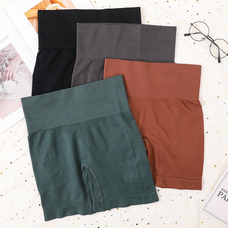 

Women's Panties Sports Seamless Shorts Women Safety Short Pants High Waist Push Up Female Fitness Underwear Underpants, Beige