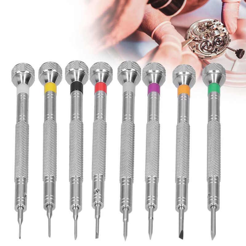 

Watch Repair Kits 0.6-2.0mm Straight Slot Head Screwdriver Portable Precise Jewelry Repairing Tool For Watchmakers