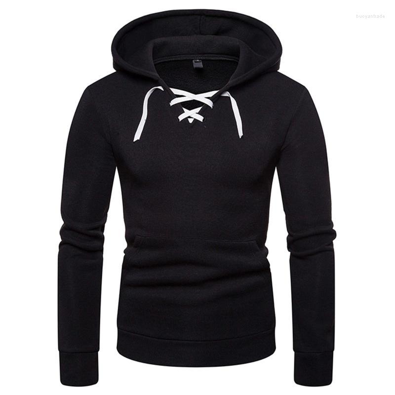 

Men' Hoodies Men' & Sweatshirts Port And Sweatshirt Men Color Long Solid Control Fashion Top Men' Athletic Zip MenMen, Black