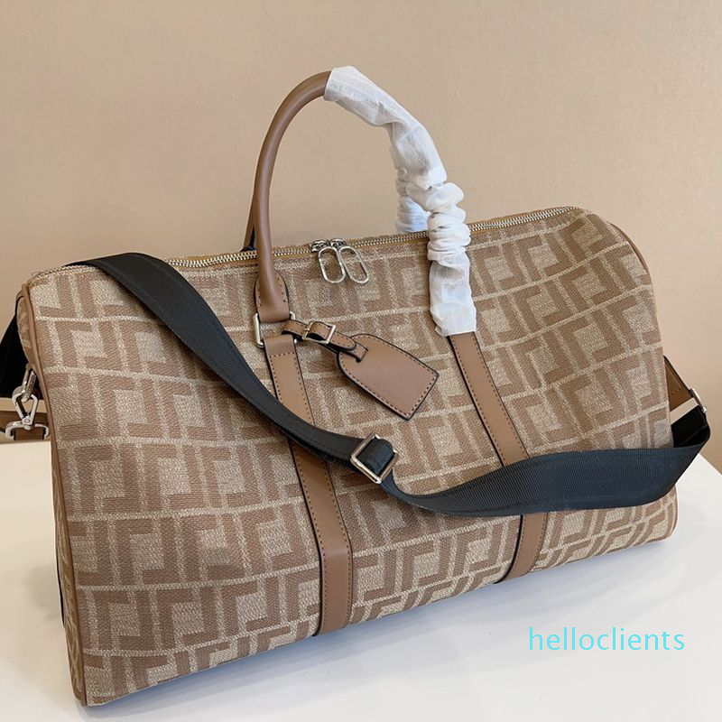 

2022 new fashion Designer Bag Luxury 45 Travel luggage Handbags Large Capacity Backpacks Fashion Shoulder Crossbody Handbag Brand Men Women Messenger Totes, Brown