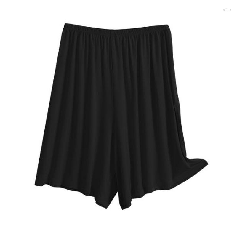 

Women's Panties Women's Seamless Shorts Safety Pants High Waist Summer Loose Modal Boxer Skirt Pantalones Cortos, White shorts
