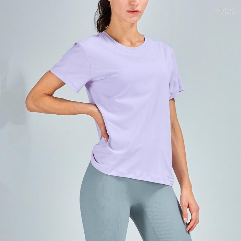 

Yoga Outfit Women T Shirt Mesh Patchwork Short Sleeve Gym Sport Top 2022 Elegant Fashion Workout Athleisure Quick Dry Tops Tees, Black
