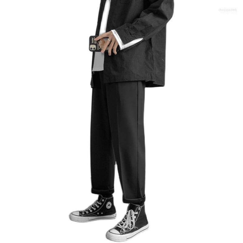 

Men's Pants Men's Autumn Mens Casual Korean Harem Womens Streetwear Harajuku Sweatpants Couple's Hip Hop Black Trousers Plus Size