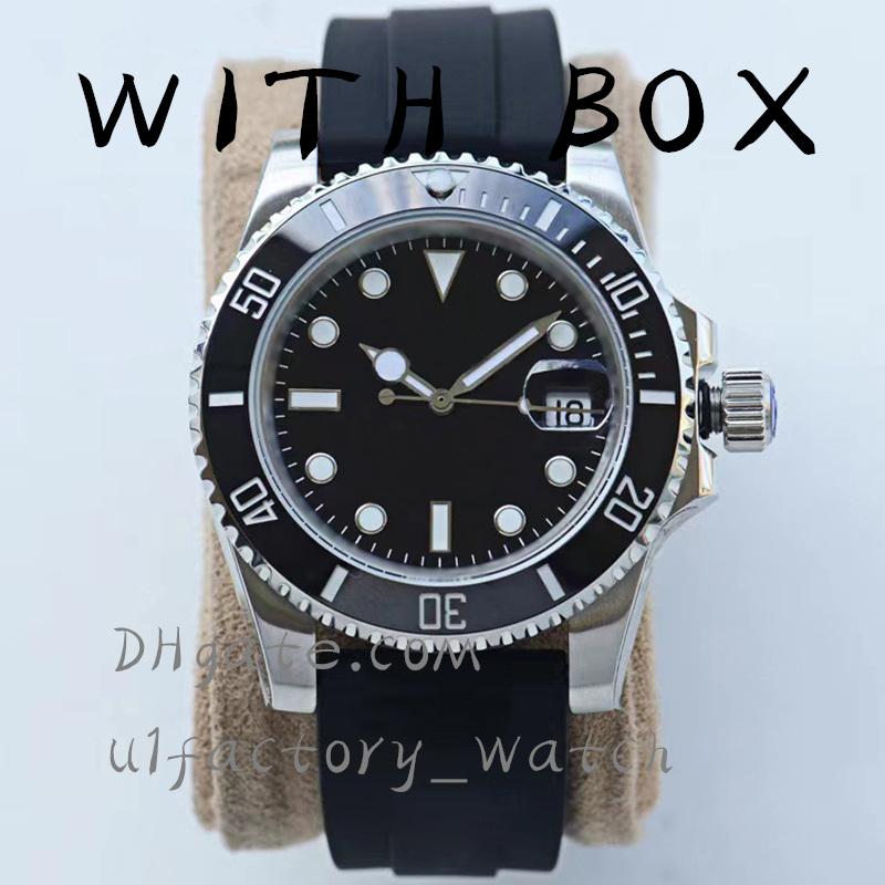 

Men's 40MM automatic mechanical watch designer rubber strap ceramic watch folding buckle waterproof super bright sapphire watches Montre de luxe, Tool