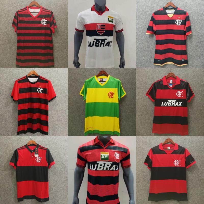 

2004 2008 2017 2018 Retro FLAMENGO soccer jerseys 1982 1990 19 20 league red AWAY DIEGO WHITE Man football shirts camisa Flemish S-XXL, 95/96