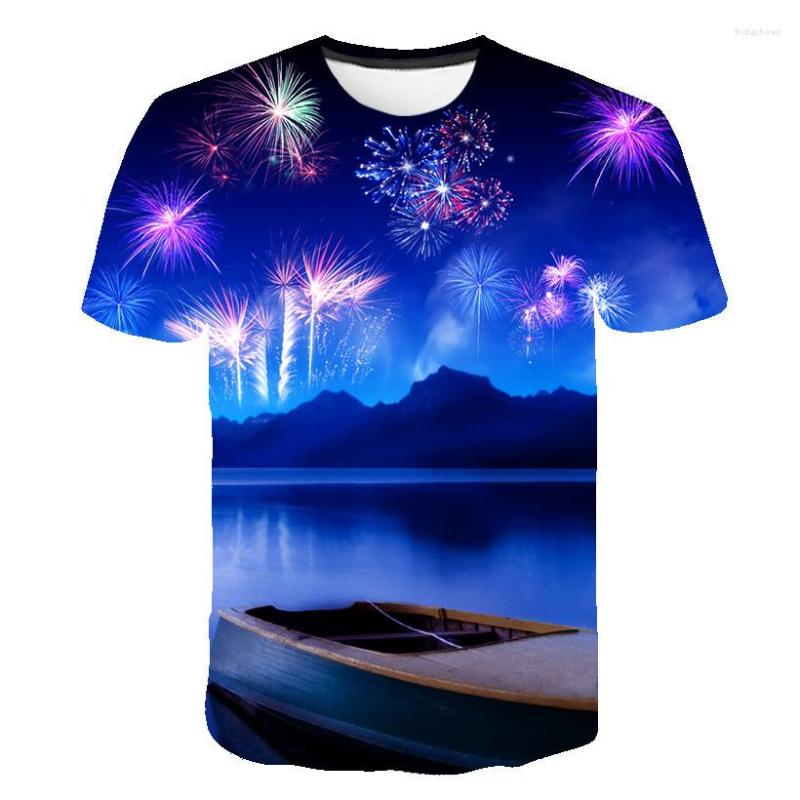 

Men's T Shirts Summer T-shirt Street Cool Style 3D Printing Fashion Men's Hip-Hop