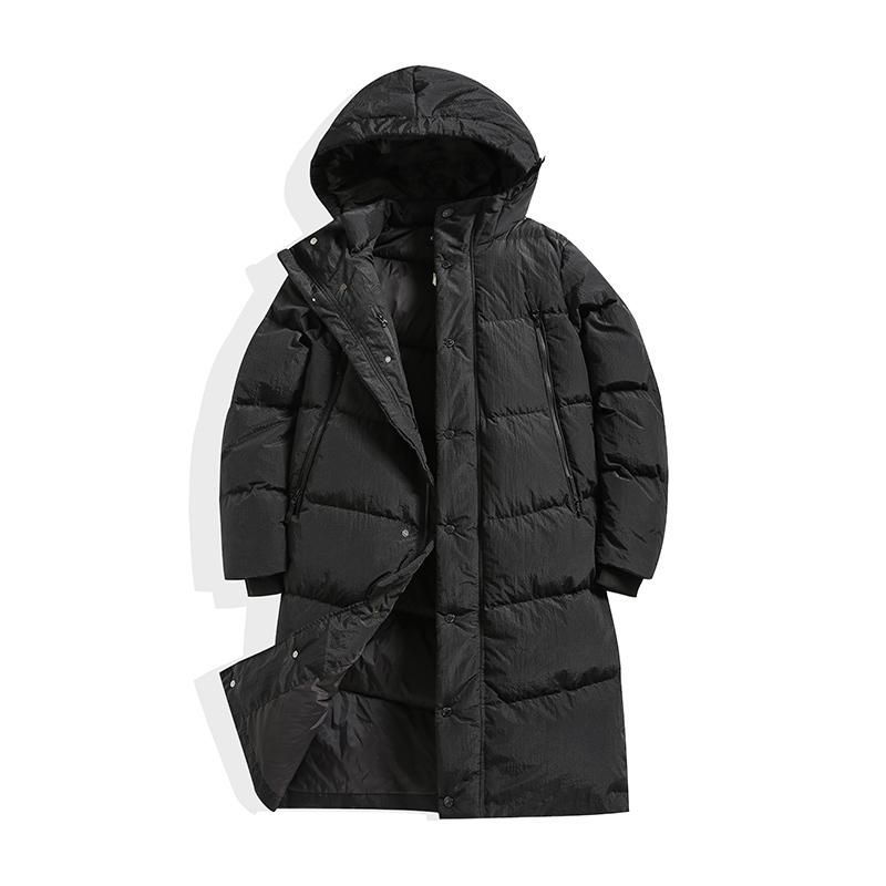 

Topstoney 2022 Konng Gonng Parkas Winter New Men's Long Trench Coat Down Jackets Fashion brand 8A quality jacket Heated Bubble Jacket, Black