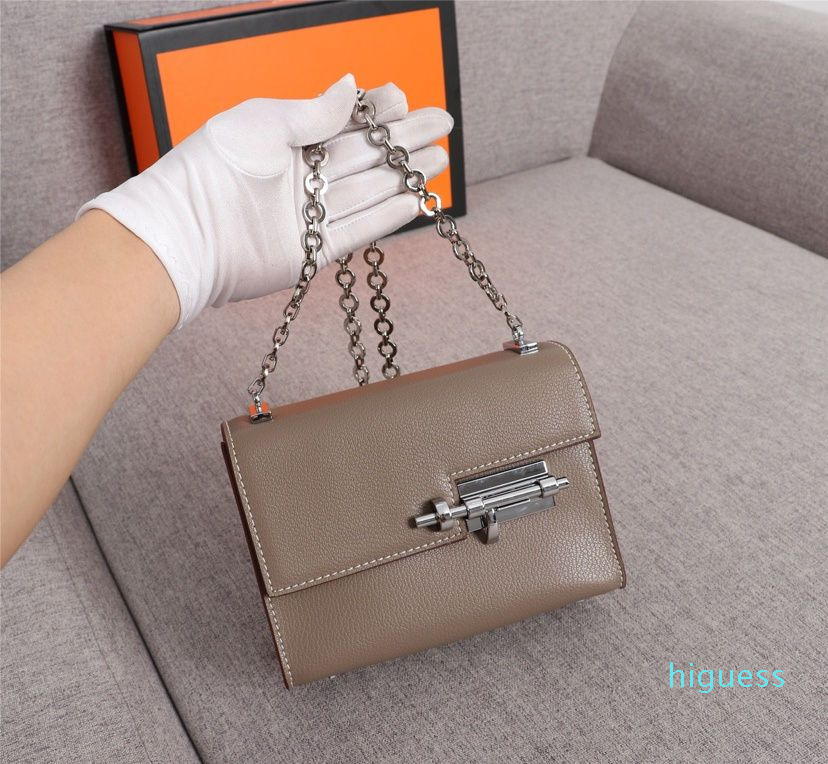 

2022 pistol bag women's handbag designer bag mini sheath purse ladies fashion luxury premium shopping chain shoulder bags, Dark grey
