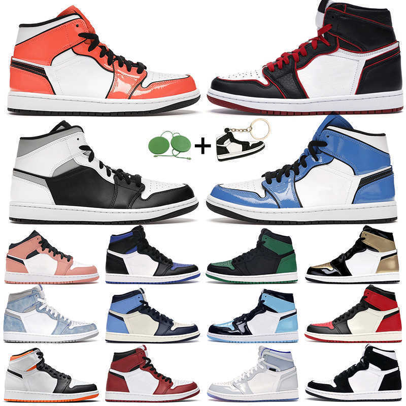 

men women basketball shoes 1s high og 1 Electro Orange Shadow 2.0 Hyper Royal Chicago Light Banned Carbon Fiber mens trainers sports J OG designer shoes