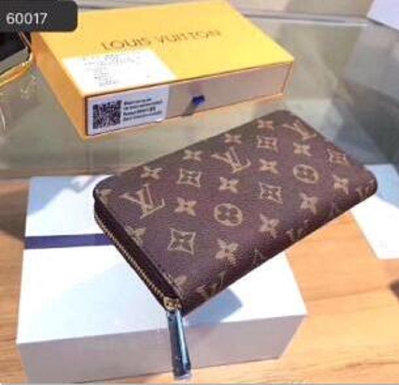 

2022 Louis Vuitton Lv Leather Wallet Zipper Purse For Women 3A Handbags Men Long Clutch Satchel Bags Tote Sac L03, No box