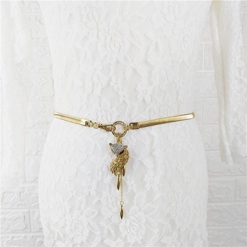 

Belts Hip High Waist Gold Silver For Women Fashion Waistbands All-Match Belt Party Jewelry Dress Metal Chain BeltsBelts