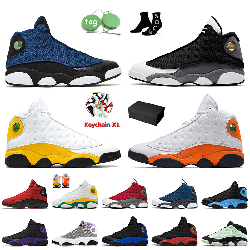 

Outdoor Sports Trainers Basketball Shoes Jumpman 13 Navy Black Flint 13s Del Sol Starfish University Blue Court Purple Playground Altitude, B40 obsidian 40-47
