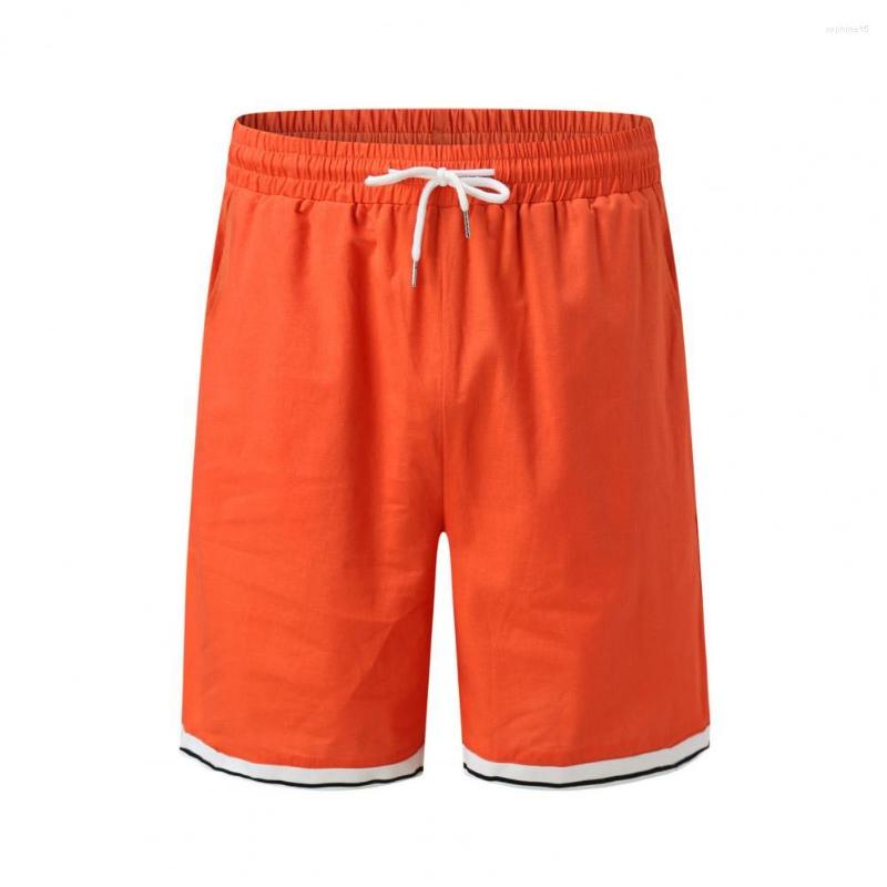 

Men's Casual Shirts 2 Pcs/Set Simple Young Style Slim Fit Elastic Waist Drawstring Lapel Men T-shirt Pants Set Summer Tracksuit For Daily, Red