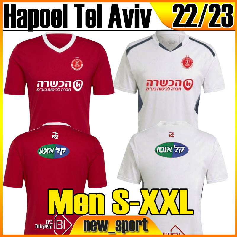 

22 23 Hapoel Tel Aviv Soccer jerseys Israel K. Ganem A. Ozbolt Senior 2022 2023 Red Home short sleeve Jersey Pablo Gonzalez Lamkin Football shirt Men Size S-XXL Top, Telaweifugongren 22 23 home