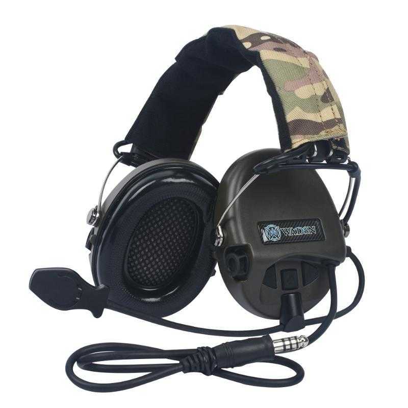 

Wadsn Tactical Accessories Sordin Msa Pickup Noise Cancel Headset for Walkietalkie Ipsc Outdoot Hunting Army Cs Wargame Hearing Protection