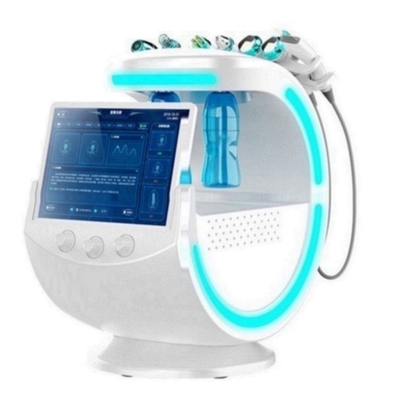 

7 in 1 Smart Ice Blue Plus Oxygen Hydra facial Machine Profession Facial Bubble Machine 2nd Generation hydrodermabrasion Salon