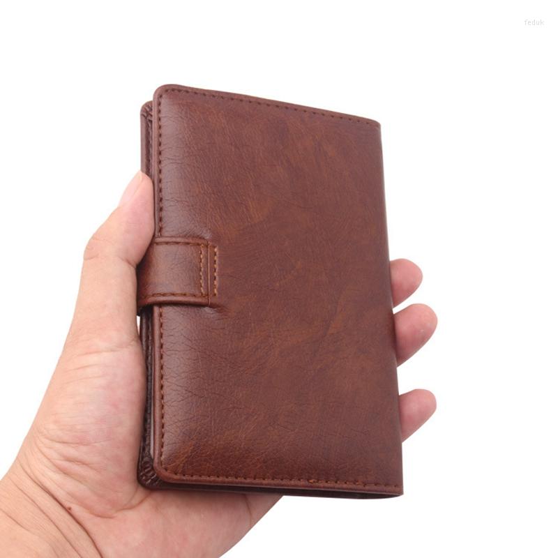 

Card Holders Passport Holder Travel Wallet PU Leather Case Cover Women Men Passports For Document Pouch Organizer, Brown