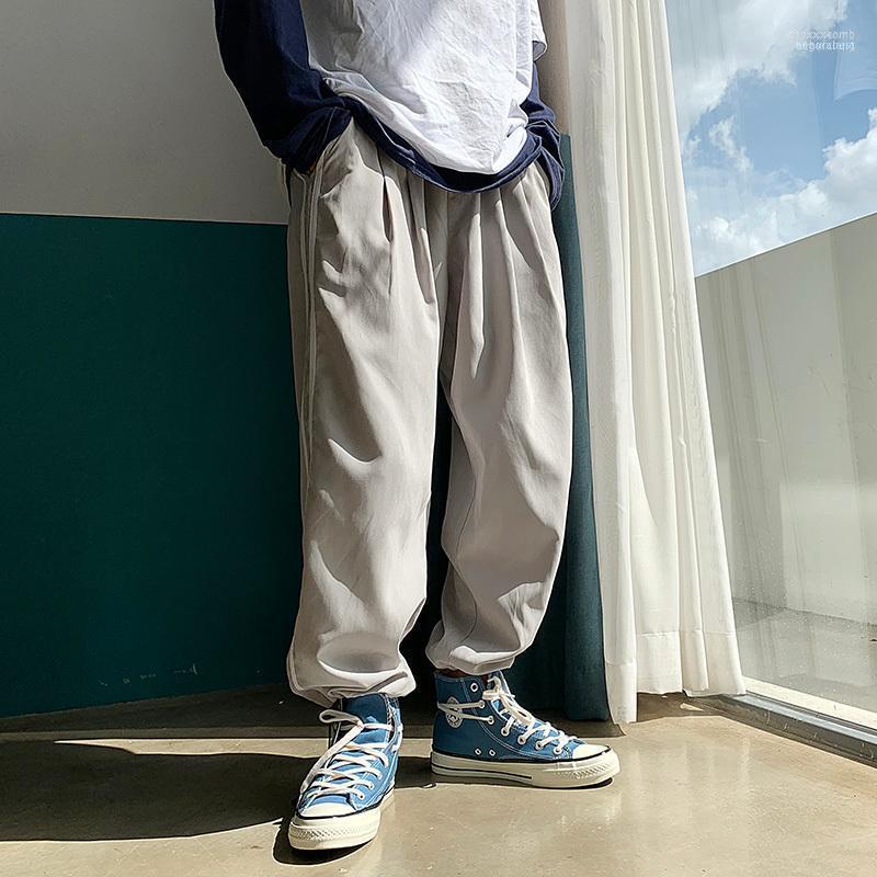 

Men's Pants Men's 2022 Spring Summer Youth Thin Loose Sweat Fashion Casual Bottom Harem Black / Khaki Blue -5XL1