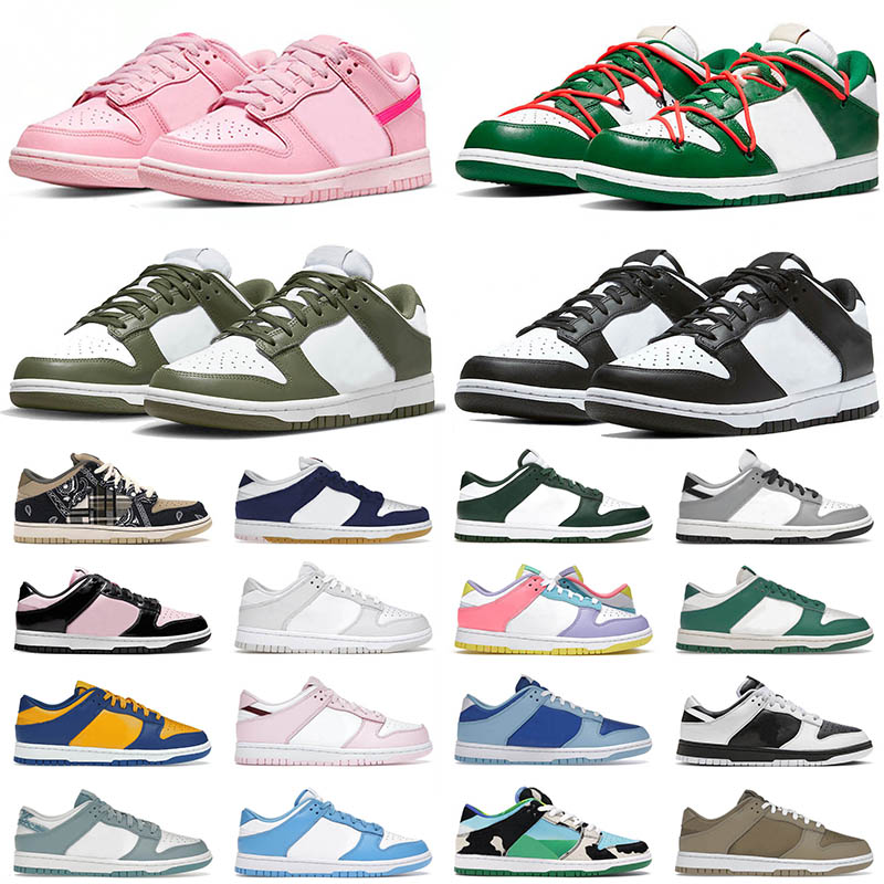 

2022 mens women classic sneakers shoes big size us 13 offs white Black White Panda Pink Medium Olive Dunks UCLA Dodgers men skate low tennis jogging, A28 next nature lilac