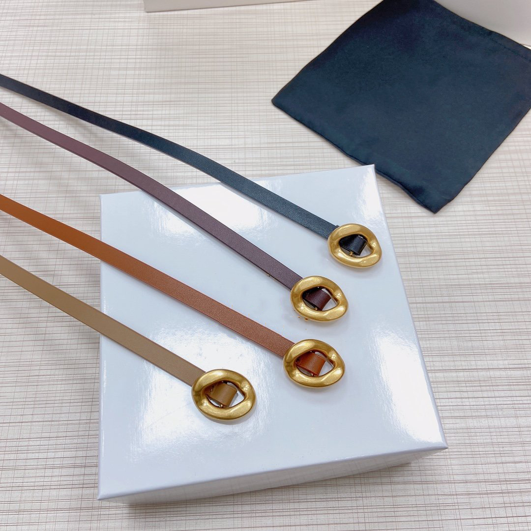 

Leather belt ladies belt 10 MM lady wastband official high end replica counter quality T0P waistband European size for woman brand designer 006, With box