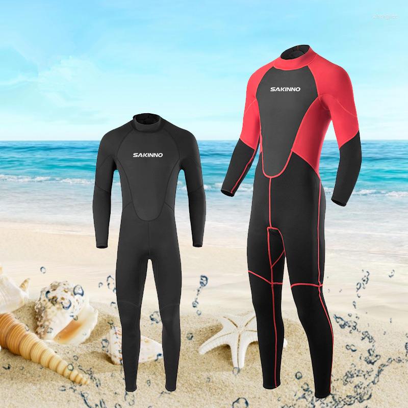 

2mm Neoprene Wetsuit Full Body Diving Suit Men Women Keep Warm And Sunscreen Swimwear For Surfing Scuba Swimming