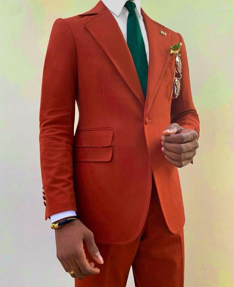 

Men's Suits Men's 2022 Orange Tailored Men's Suit Sets Notched Lapel For Wedding Tuxedos 2Pieces Groom Wear Blazer Trousers Prom, Green