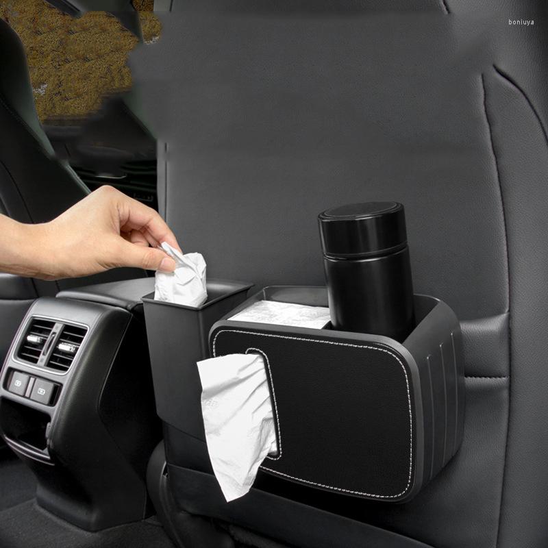 

Car Organizer Trash Can Interior Supplies Front Seat Rear Umbrella Storage Pocket Tissue Box Accessories