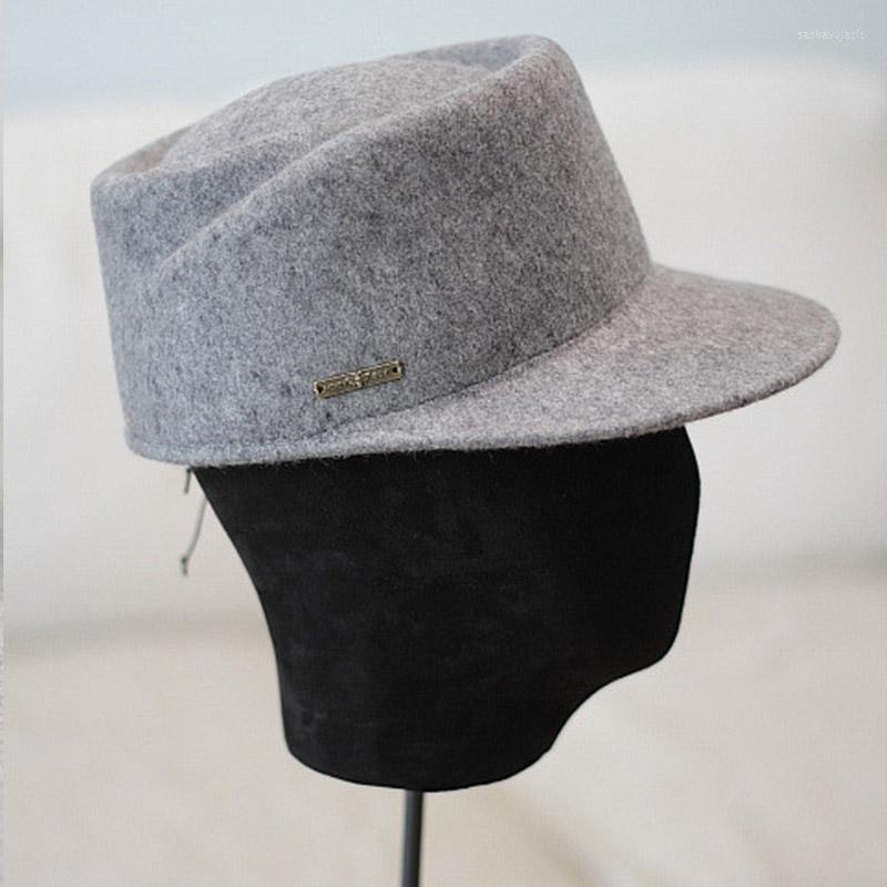 

Ball Caps Fashion Solid Color Women Cap Warm Wool Winter Outdoor Men Ring Top Snapback Baseball Ladies Visor Dad Trucker, Black