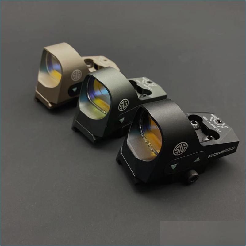 

Tactical Accessories Tactical Romeo3 1X25 Reflex Sight 3 Moa Dot Reticle Picatinny Qd Mount For Carbines With 20Mm Rail Drop Delivery Dh82C