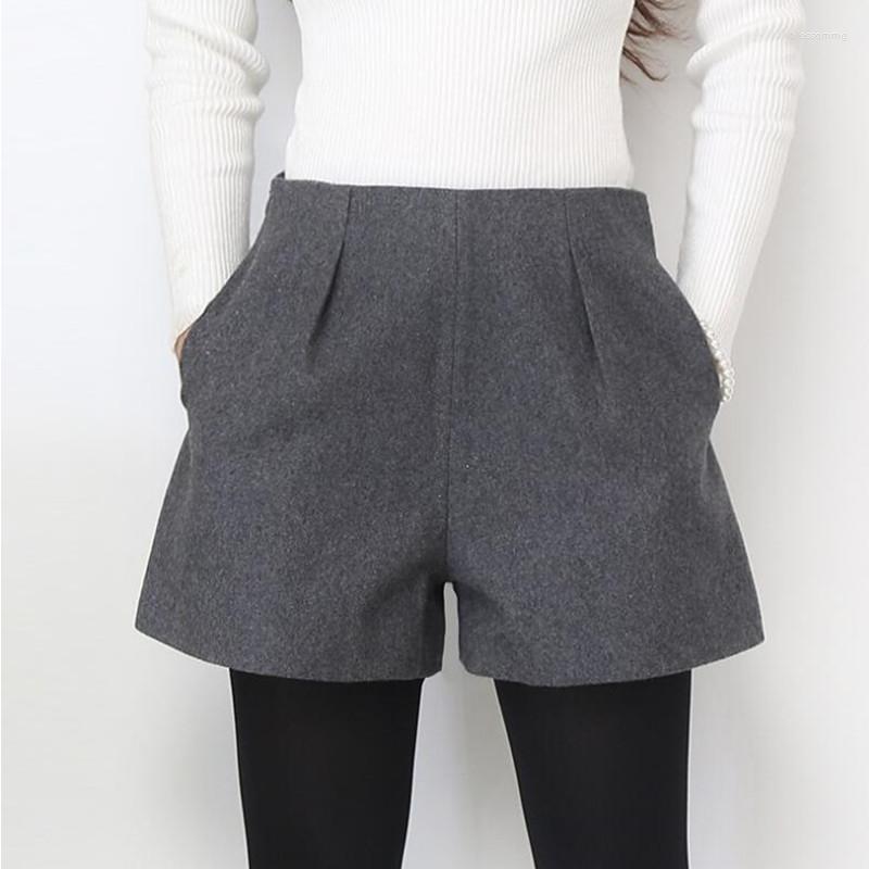

Women' Shorts 2022 Women Spring Autumn Winter High Waist Woolen Casual Basic Boot Cut Jeans, Black