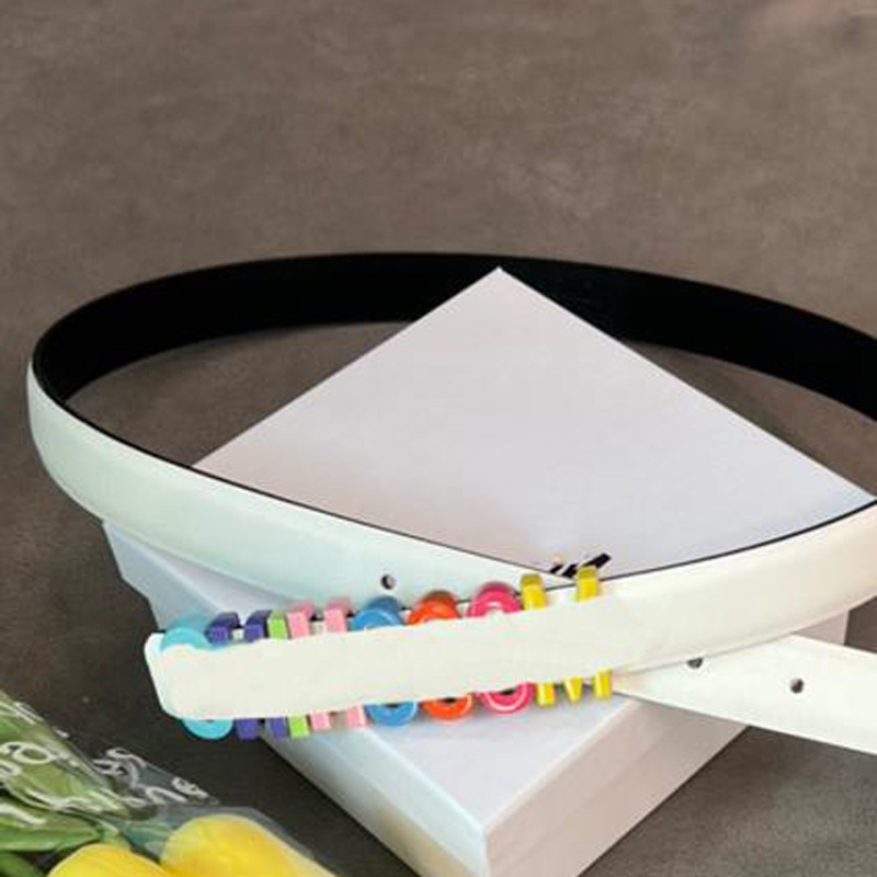 

Colored Buckle Belt Women New Designer Belts Letters Width 2.5cm Casual Classic Waistband Designers Outdoor Belts D228052F