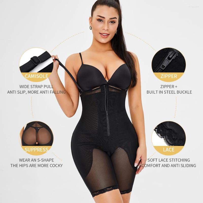 

Women' Shapers Sexy Fashion Mesh Breathable Waist Trainer Body Shaper Women Slimming Shapewear Dress Slim Tummy BuLifter Bodysuit 6XL, Cj-d086