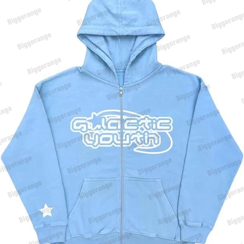 

Womens Hoodies Sweatshirts y2k cartoon print zipper hoodie women thickened warm retro Harajuku coat streetwear Korean version oversized sweatshirt ins 221010