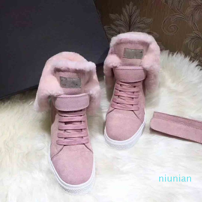 

new quality classic designer women snow boots satin boots chestnut booties ankle short bow fur boot winter -40, Grey