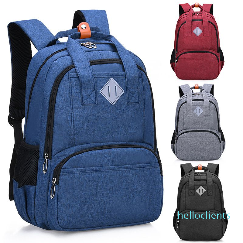 

2022 New fashion Casual Backpacks Teenager School Bags Children Junior High School Students Korean Travel Shoulders Bag Large Capacity Designer Rucksack top, Red