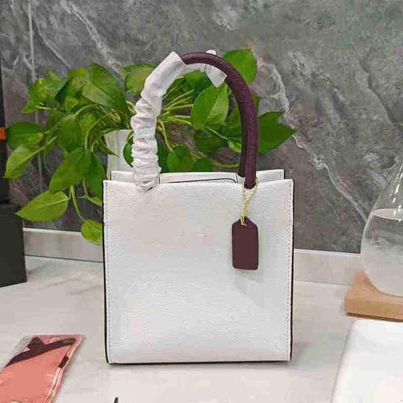 

Totes Shoulder Bags Women White Bucket Tote Mini Cally Handbag Vintage Pu Leather Designer Crossbody Female Purses 221010