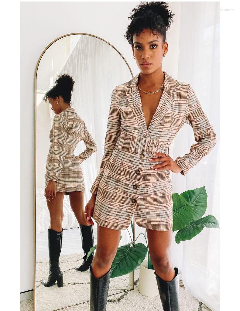 

Women' Suits 2022 Autumn And Winter Street Temperament European American Women' Clothing Collage Long-sleeved Slim Small Suit, D508