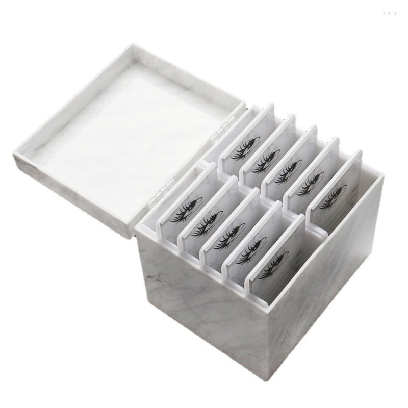 

Nail Art Kits 5/10 Layers Eyelash Storage Box 4 Colors Makeup Organizer Glue Pallet Lashes Holder Grafting Extension Tool