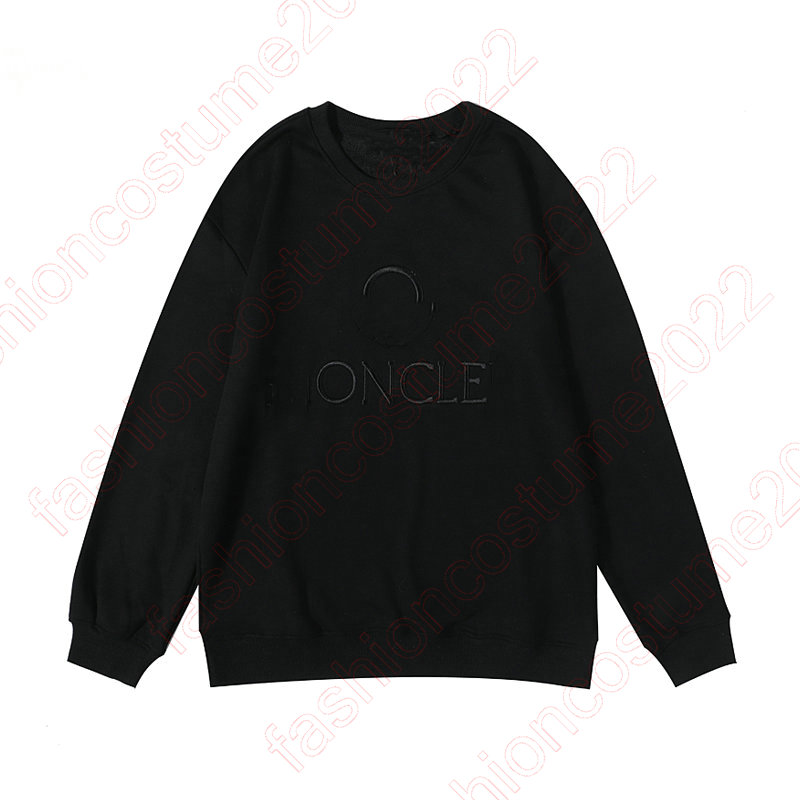 

Logo Outline Embroidered Sweatshirt Hooded Sweatshirt Letter Graphic Oversize Men Sweatshirt Round Neck Hip Hop Streetwear Fashion Male Pullovers Hoodie